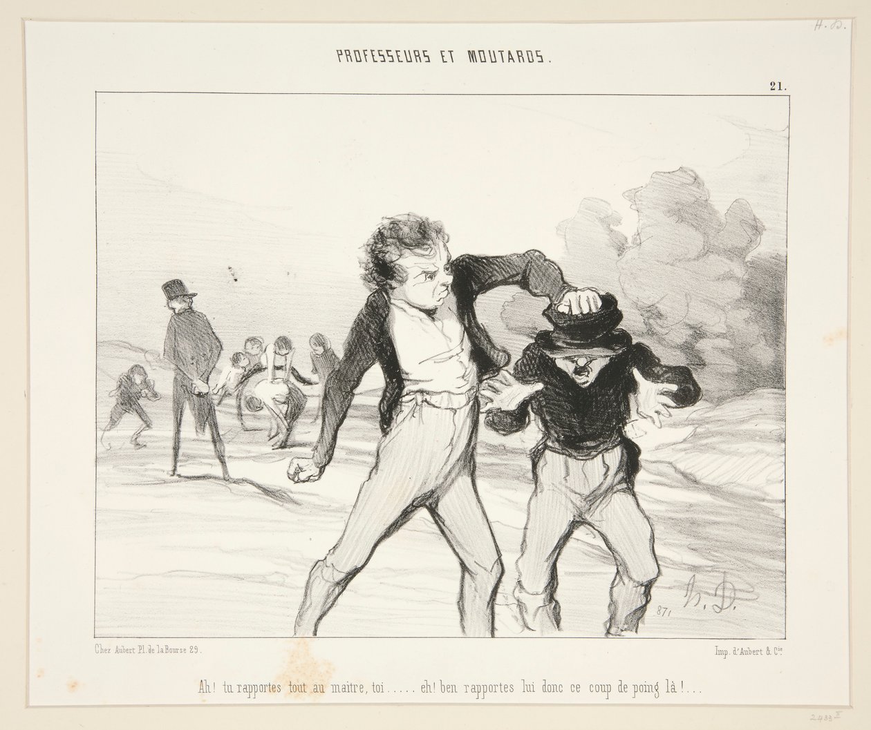 Ah! Mindenről beszámolsz a mesternek? - 21. a professzorok és mustárok között alkotó: Honoré Daumier
