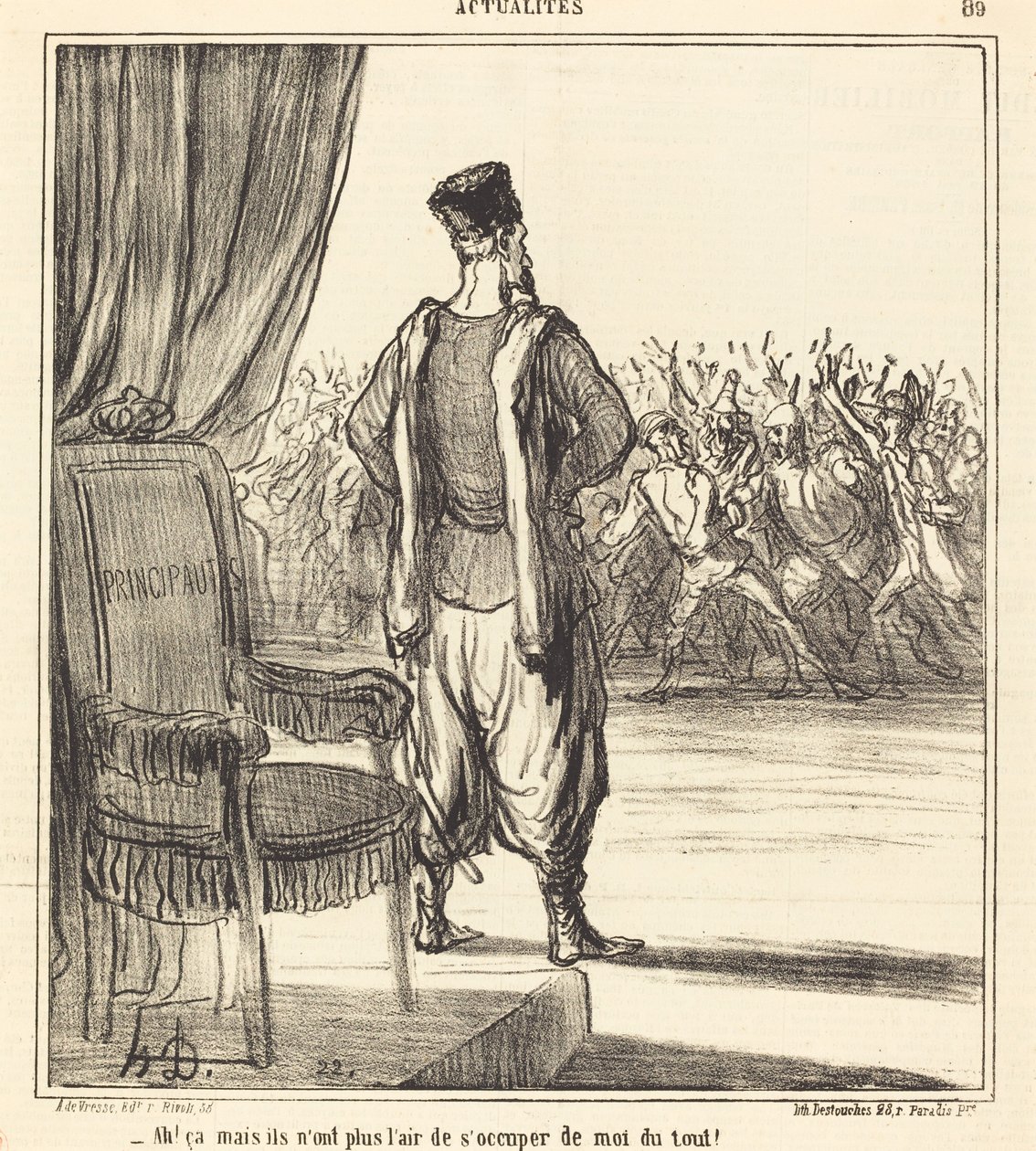 Ah! hogy... úgy tűnik, már nem törődnek velem alkotó: Honoré Daumier