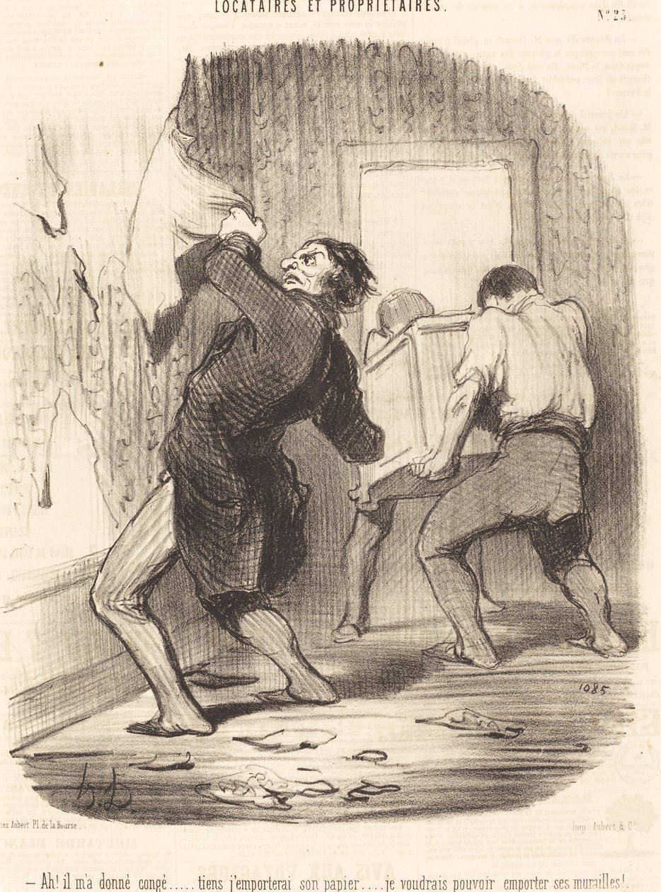 Ah! szabadságot adott... alkotó: Honoré Daumier