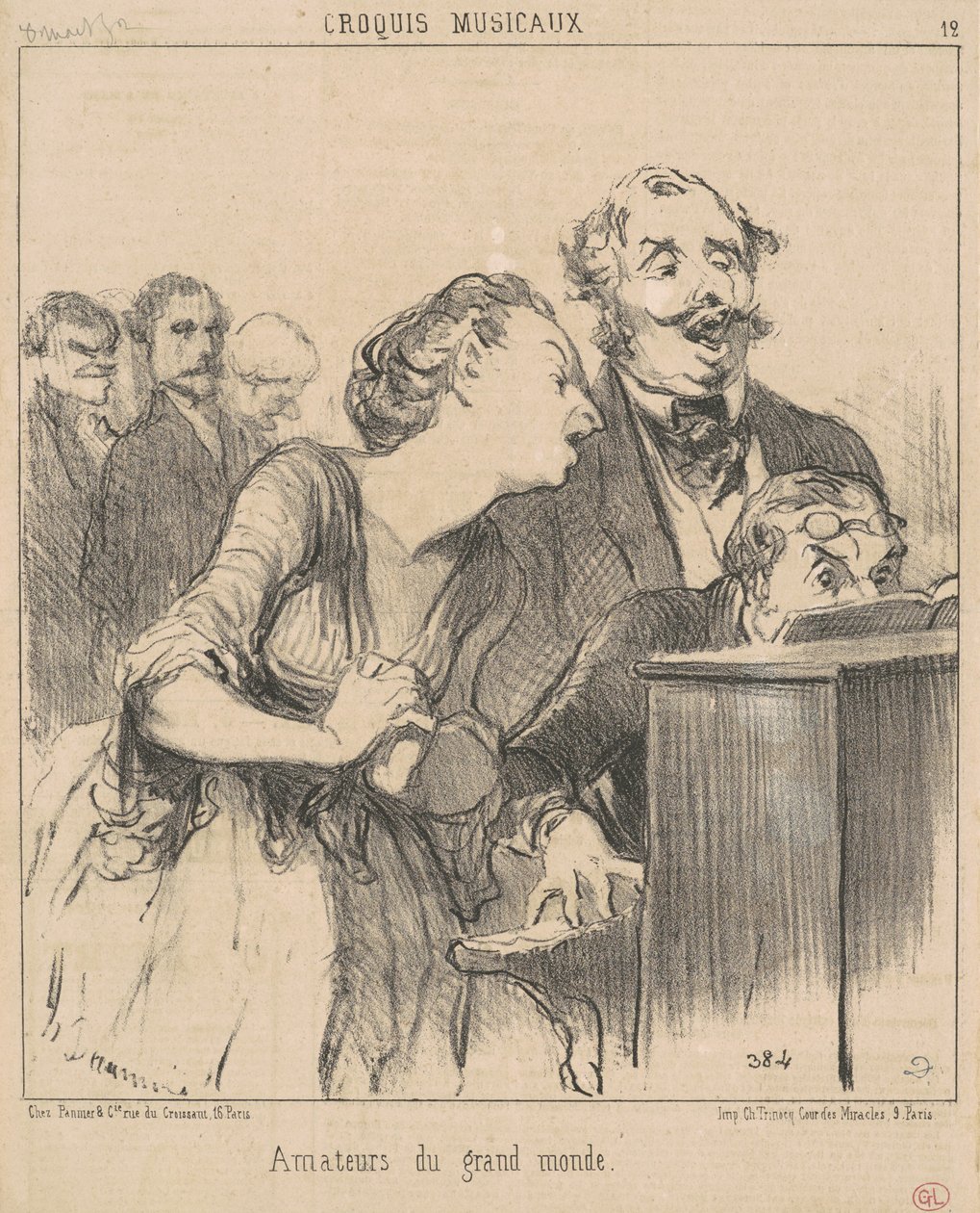 A világ nagy szerelmesei alkotó: Honoré Daumier