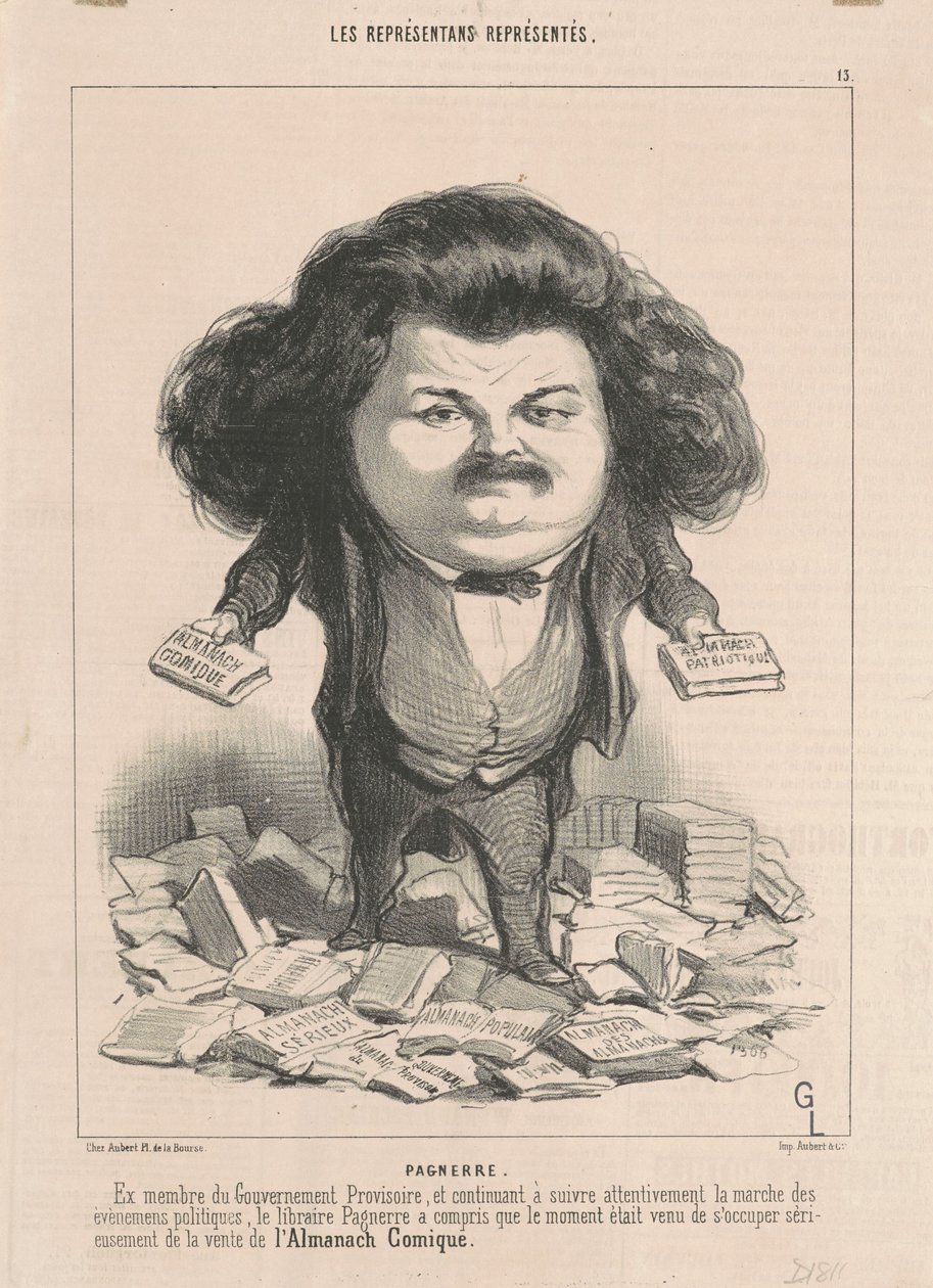 Hangya. Laurent Pagnerre alkotó: Honoré Daumier
