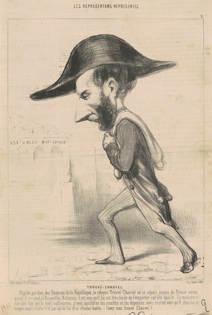 Ariste megtalálta Chauvelt alkotó: Honoré Daumier