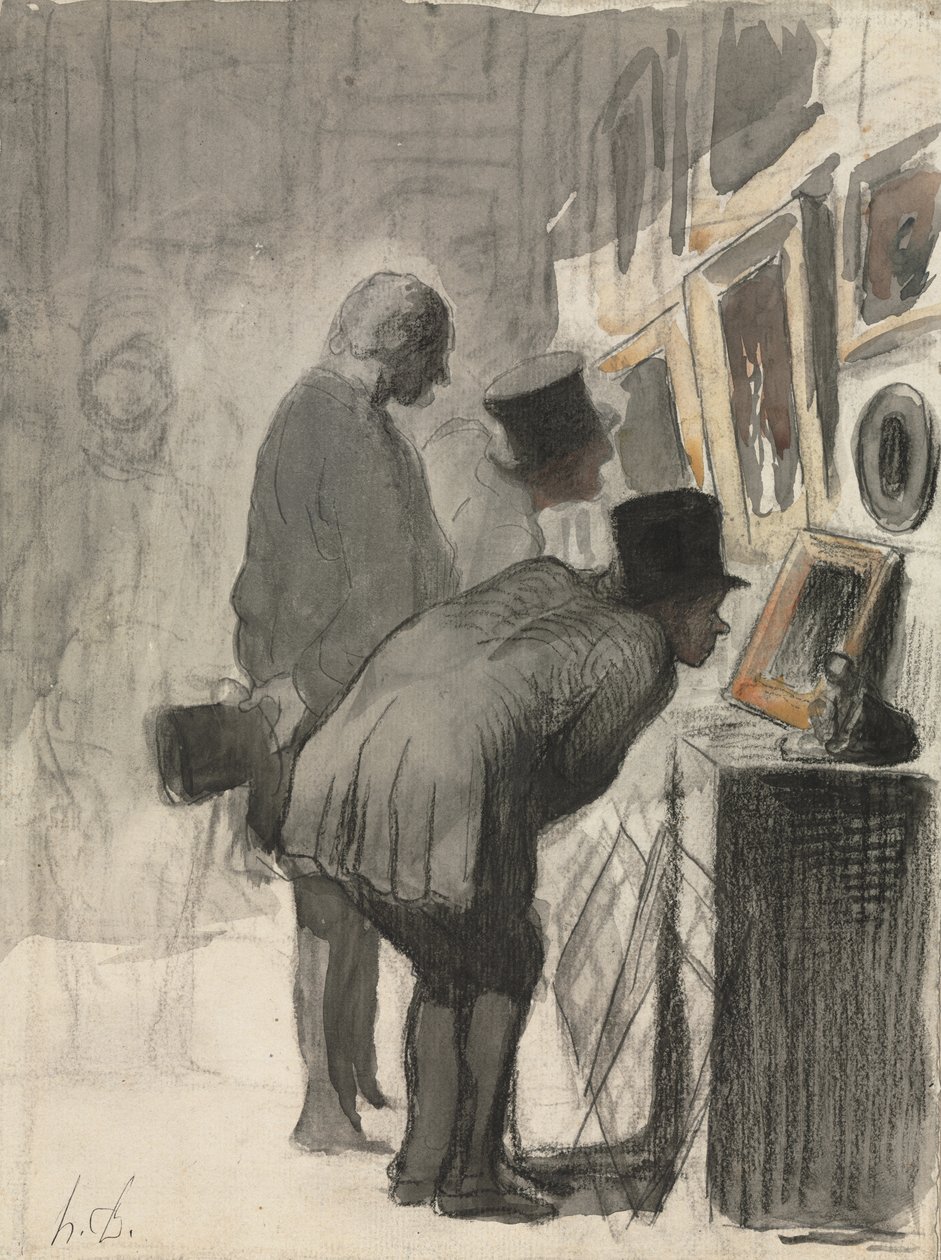 Művészet szerelmesei alkotó: Honoré Daumier