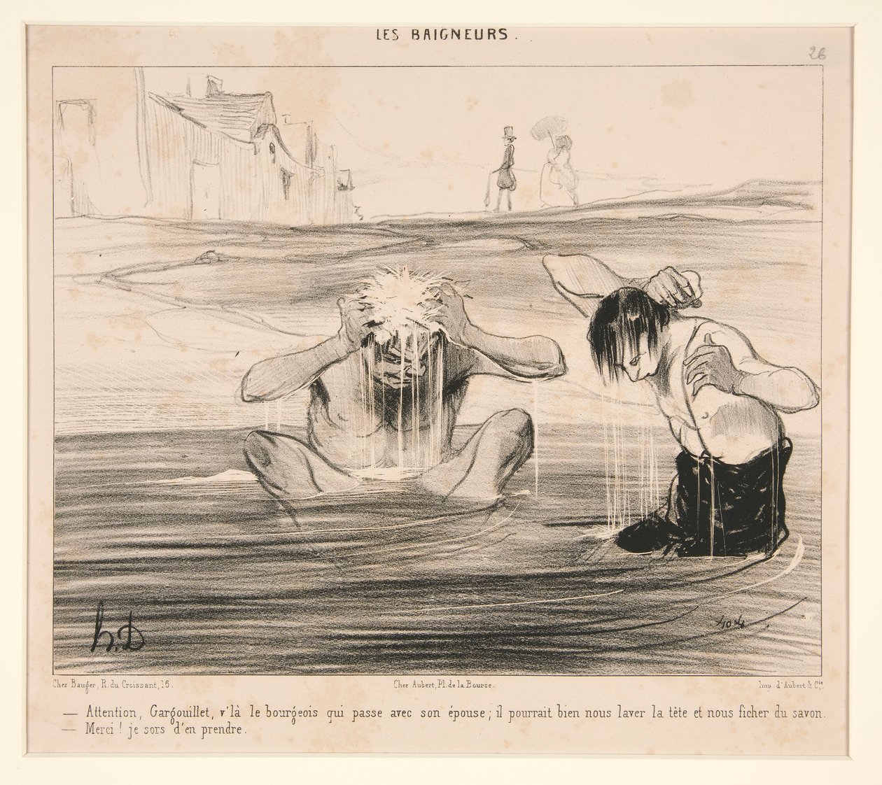 Figyelmeztetés, Gargoyle, v alkotó: Honoré Daumier