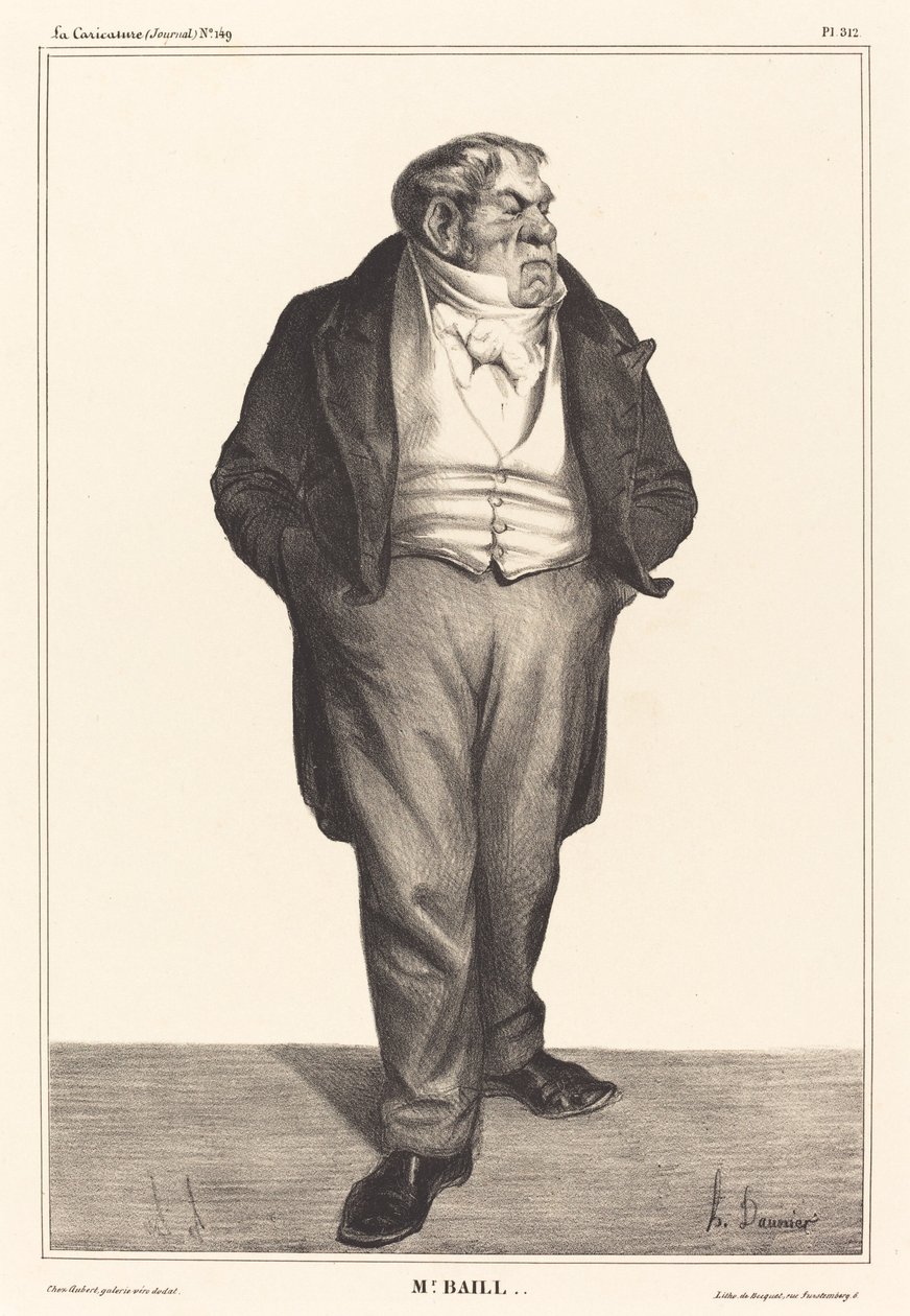 Baillot alkotó: Honoré Daumier