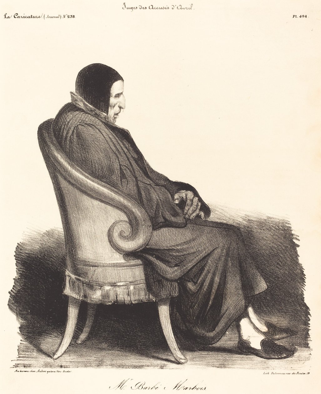 Barbé-Marbois alkotó: Honoré Daumier