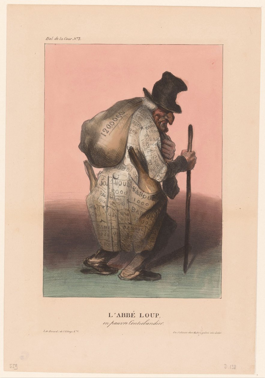 Joseph-Dominique Lajos báró, mint szegény csempész L