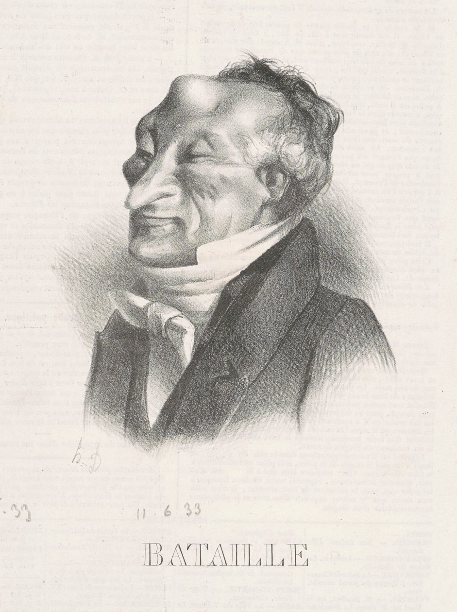 Csata (Alex. Simon Pataille) alkotó: Honoré Daumier