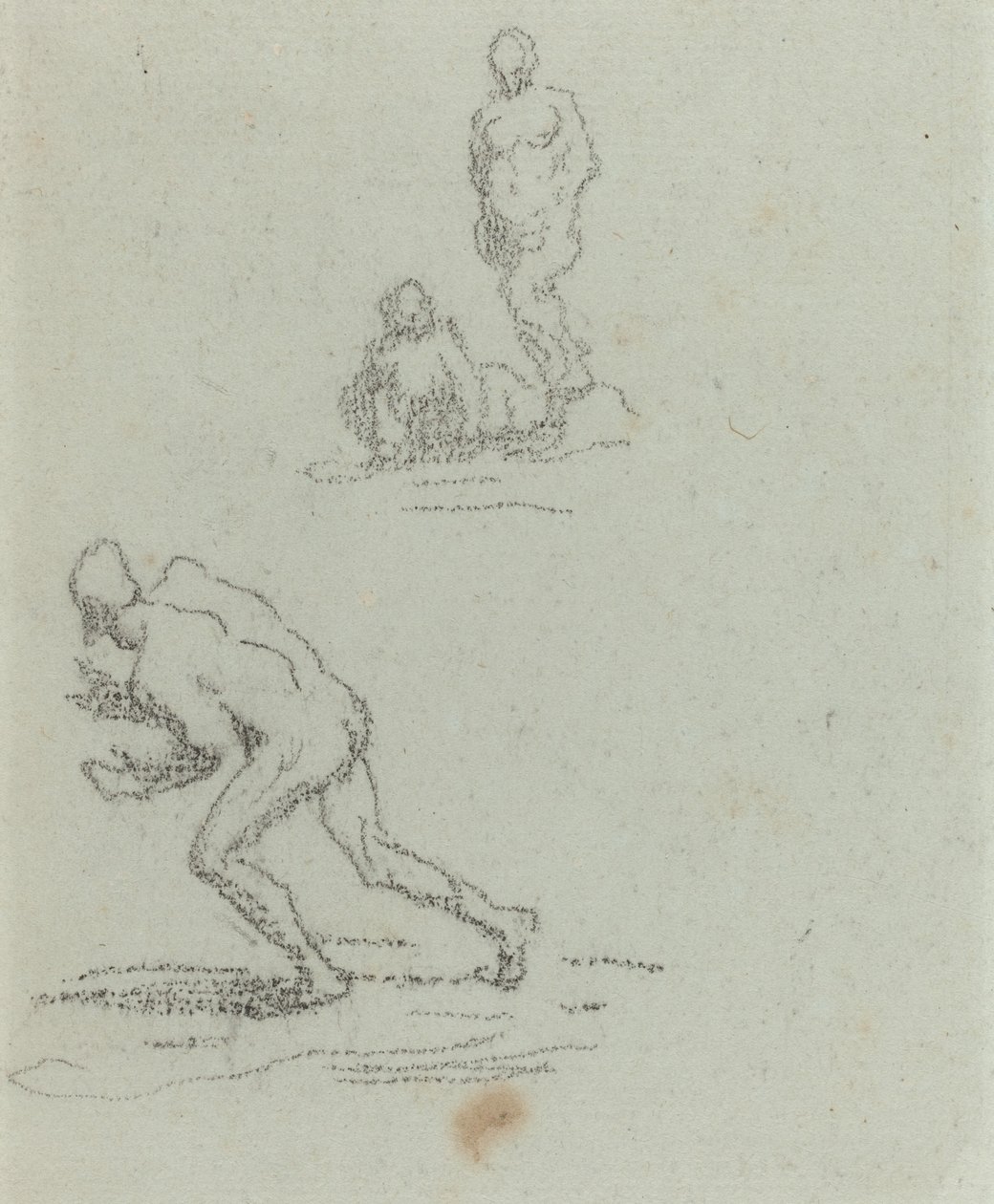 Fürdőzők alkotó: Honoré Daumier