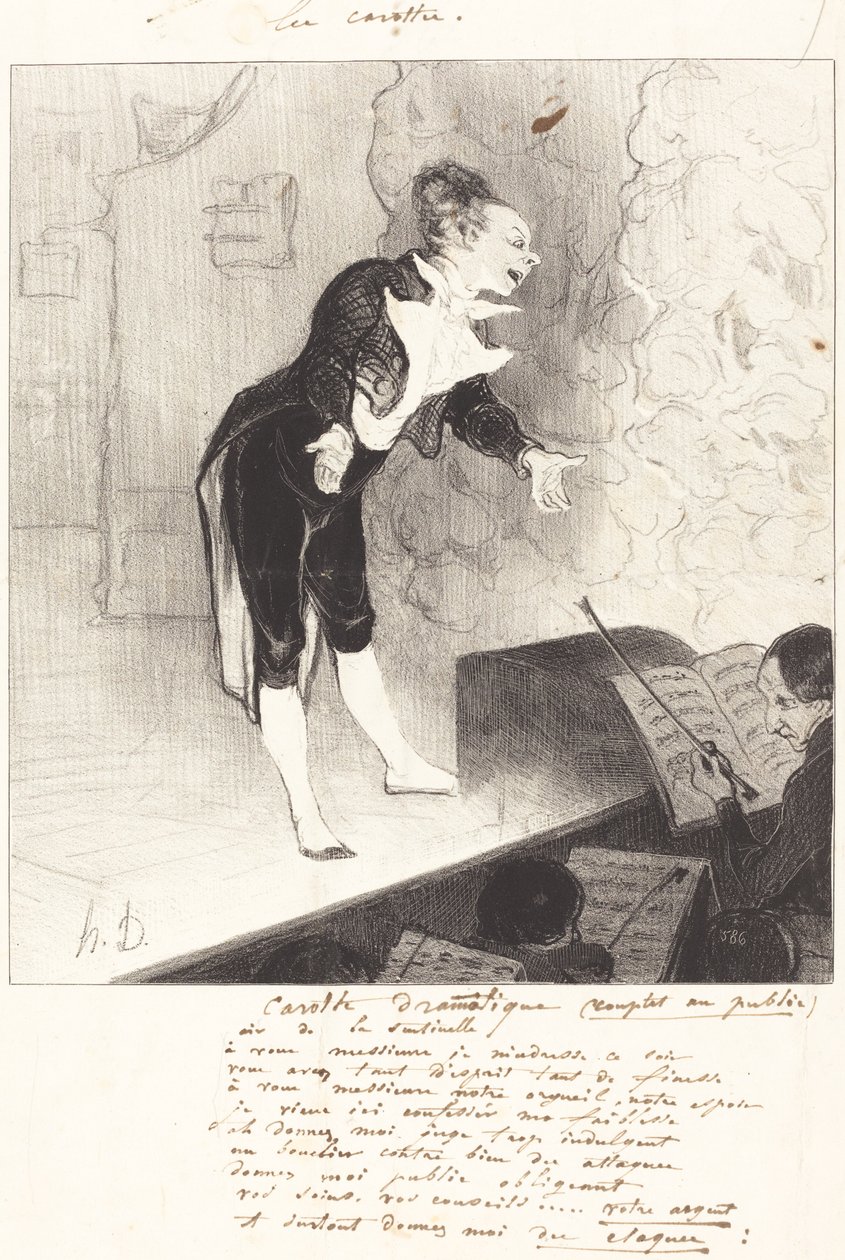 drámai sárgarépa alkotó: Honoré Daumier