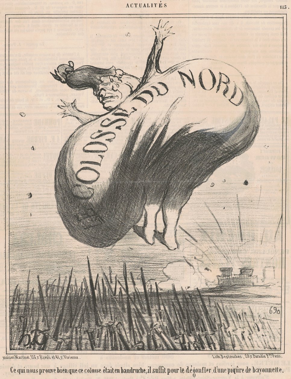 Ami azt bizonyítja számunkra... hogy ez a kolosszus... alkotó: Honoré Daumier