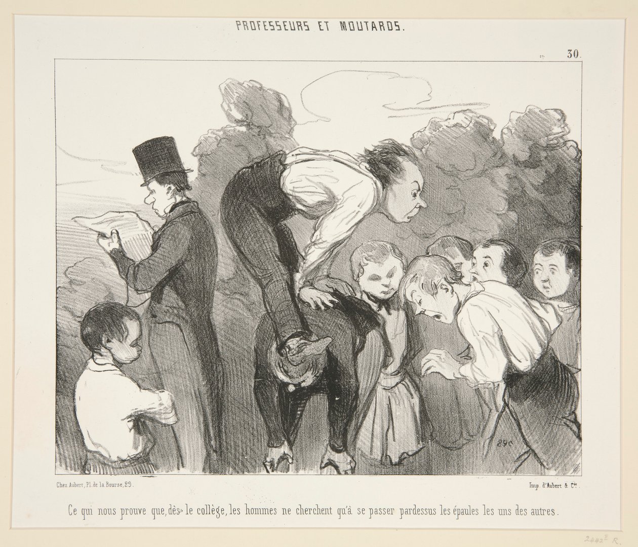 Ami ezt bizonyítja nekünk, az egyetemről alkotó: Honoré Daumier