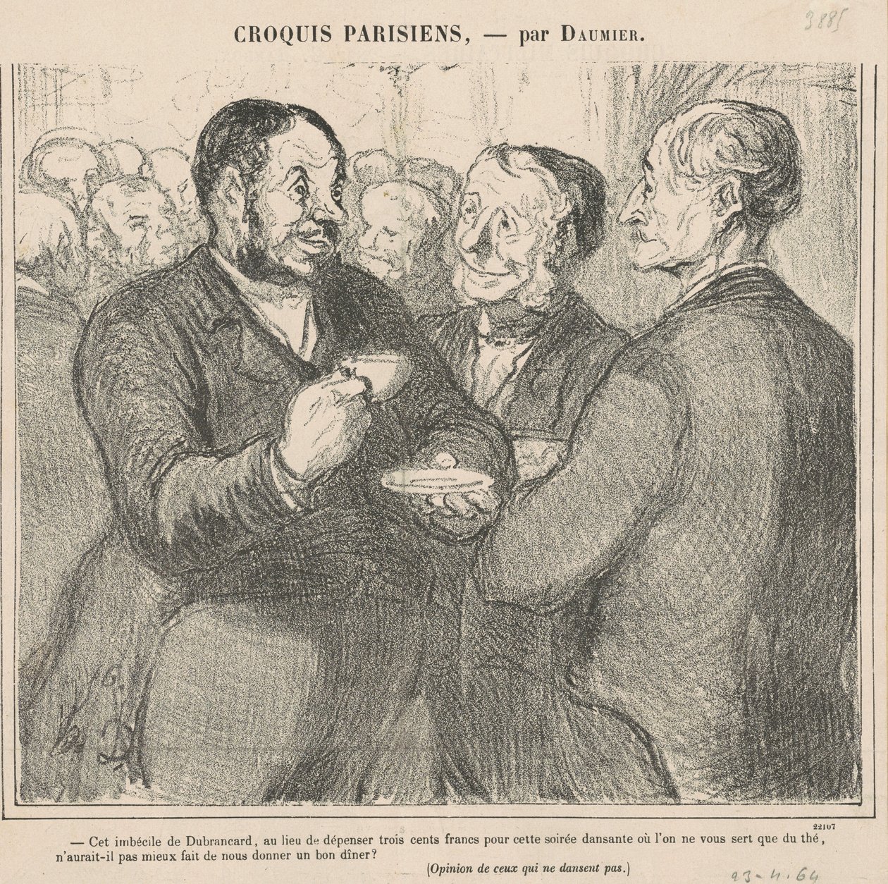 Az a hülye dubrancart... alkotó: Honoré Daumier
