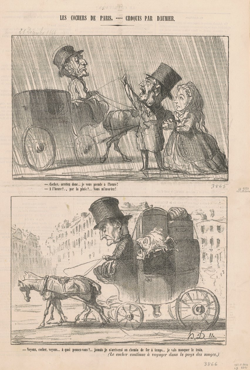 Pipálj, úgyhogy állj meg alkotó: Honoré Daumier