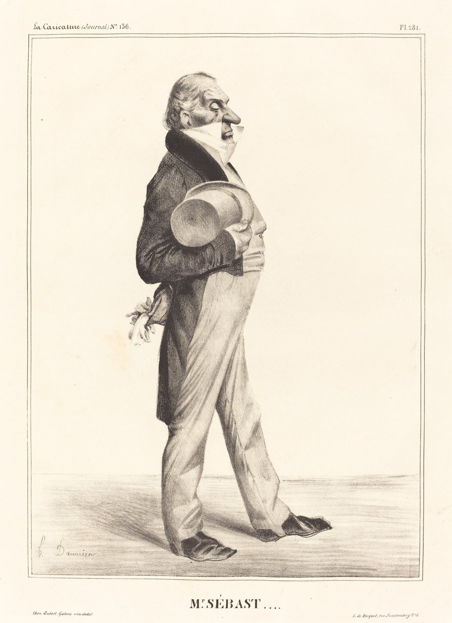 Horatius Sebastiani gróf alkotó: Honoré Daumier