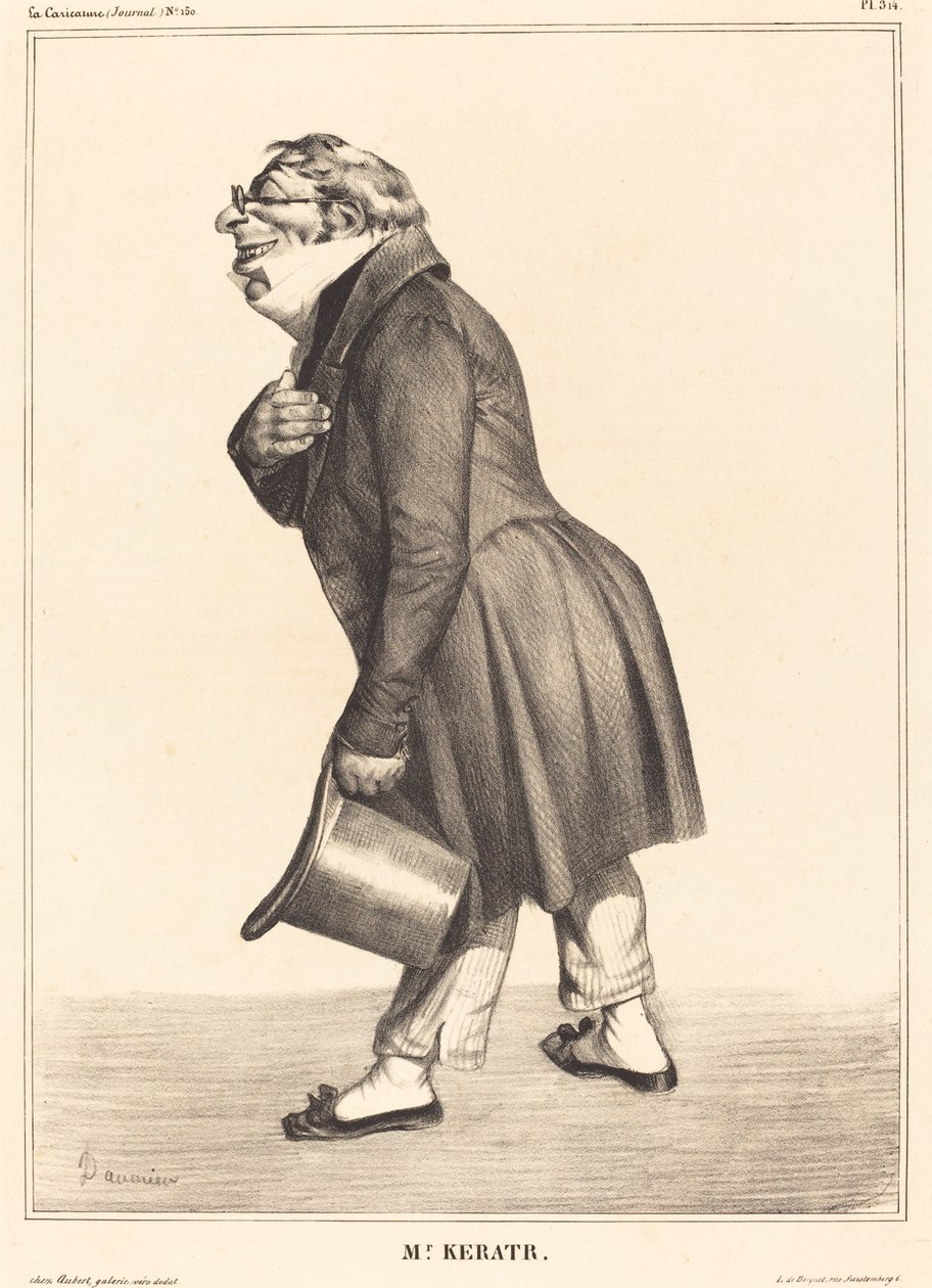 Keratry grófja alkotó: Honoré Daumier