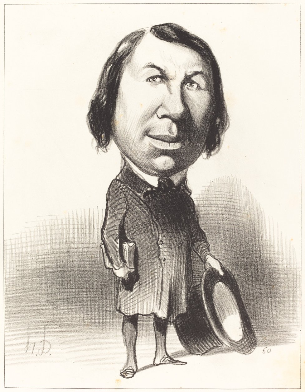 Montalembert grófja alkotó: Honoré Daumier