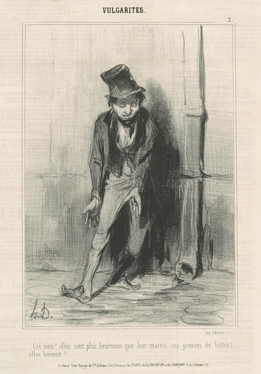 Cré nom: Boldogabbak... alkotó: Honoré Daumier