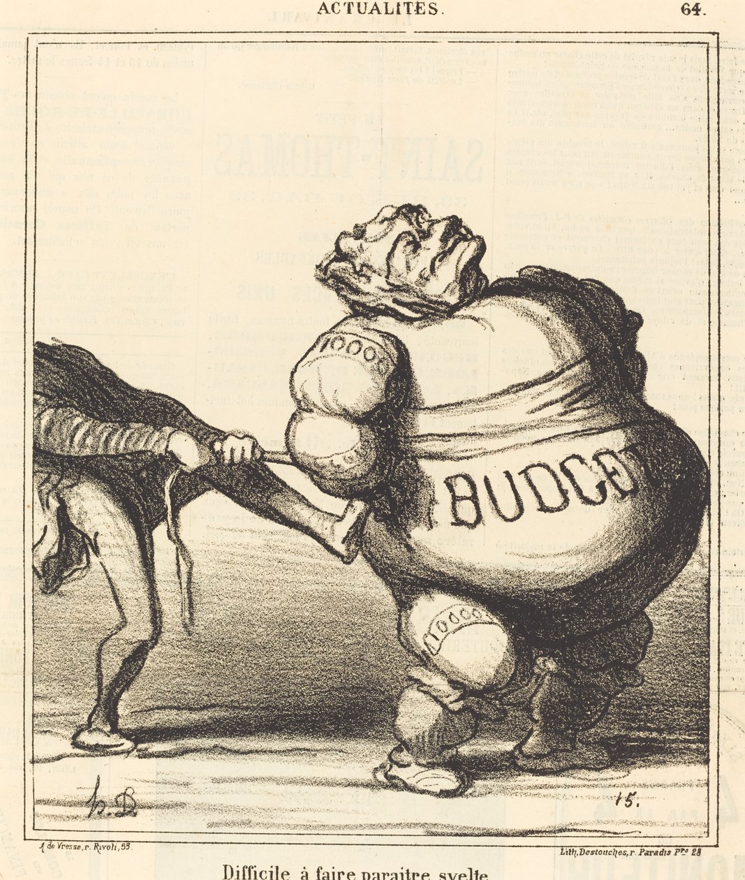 Nehéz karcsúnak látszani alkotó: Honoré Daumier