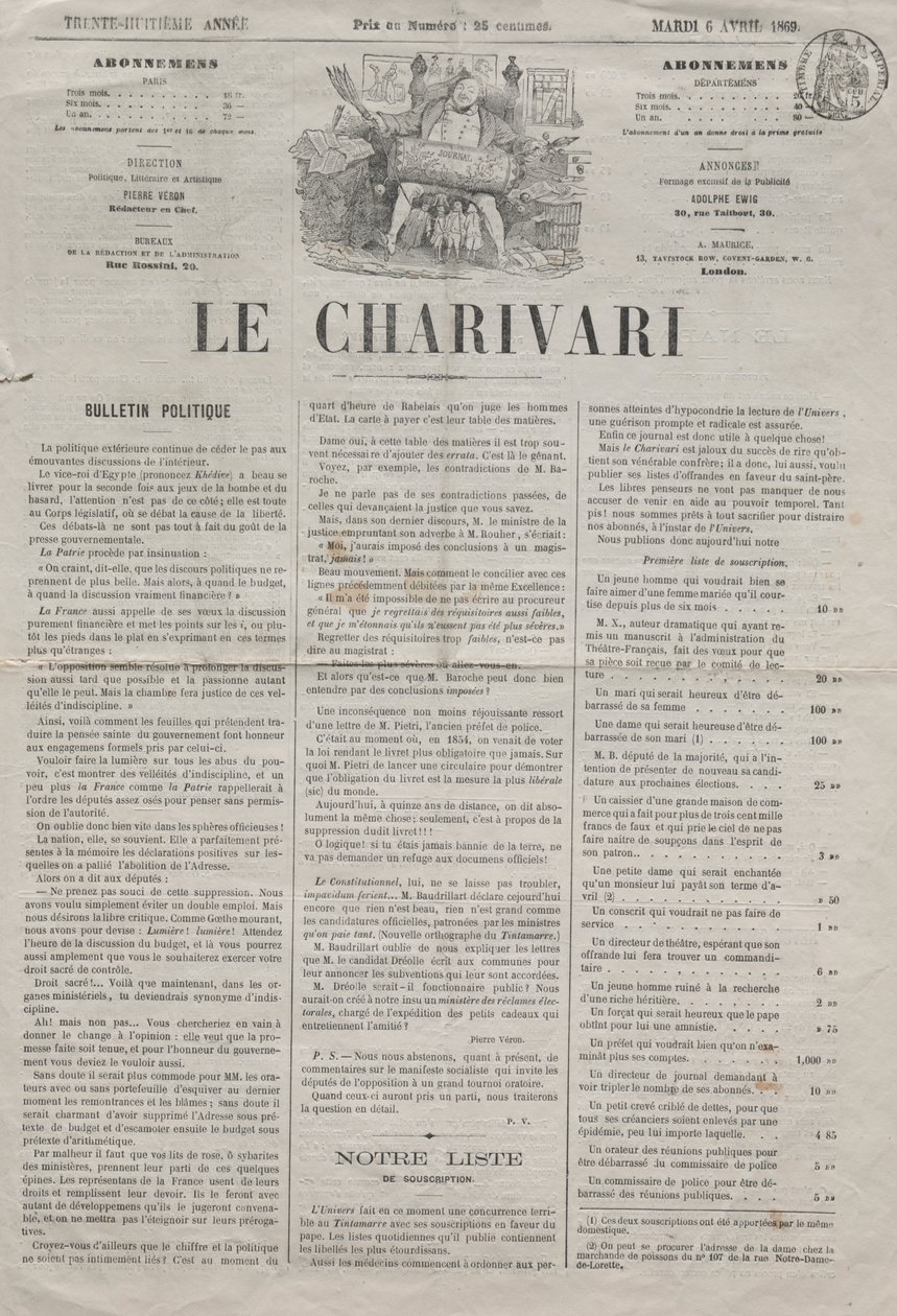A karcsúvá válás nehézségei alkotó: Honoré Daumier