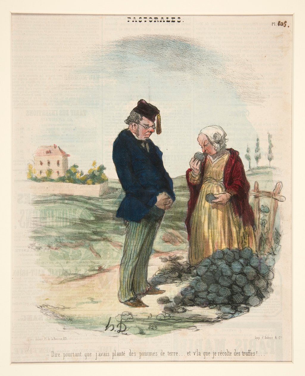 Azt azonban mondani, hogy én alkotó: Honoré Daumier