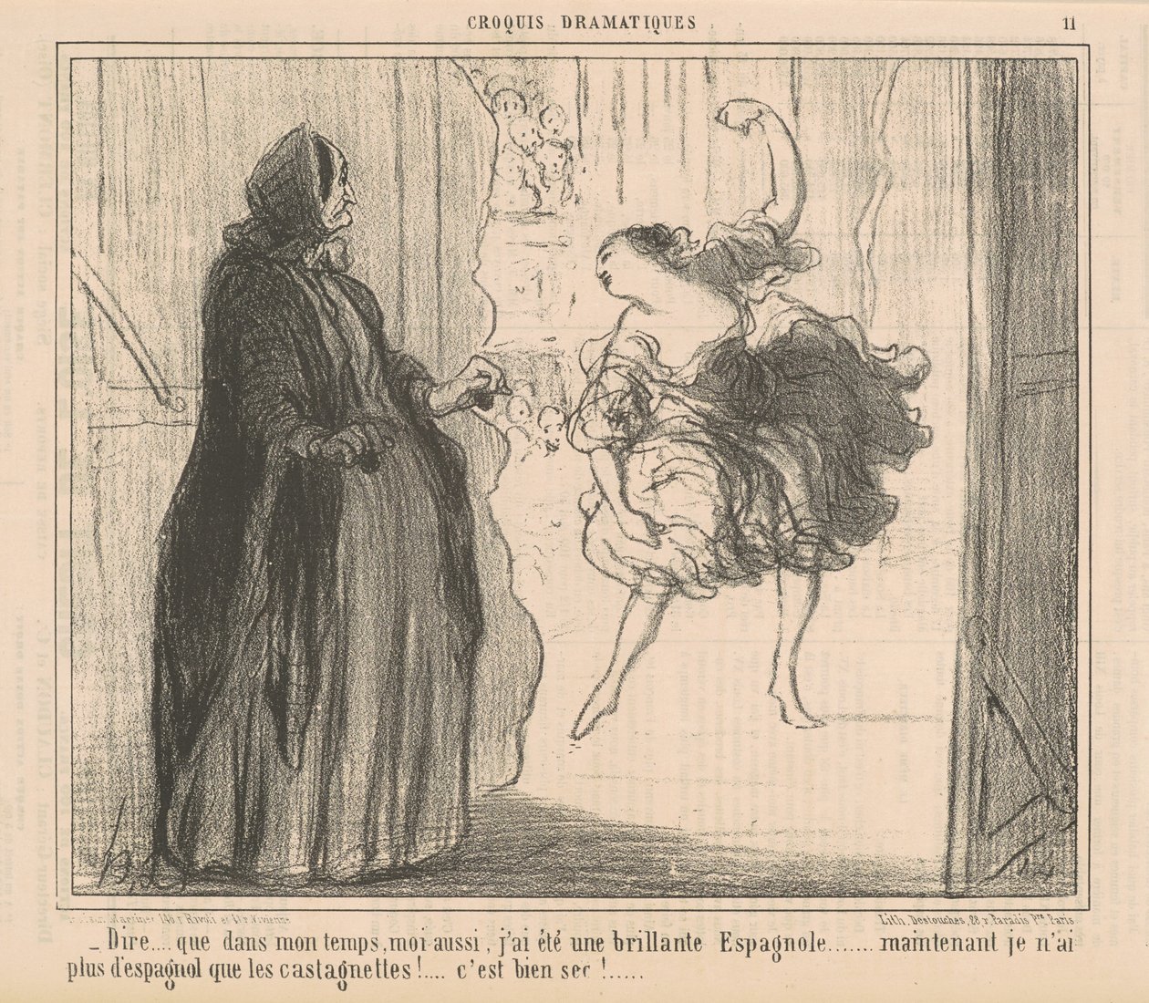 Hogy az én időmben ezt mondjam, én is... alkotó: Honoré Daumier