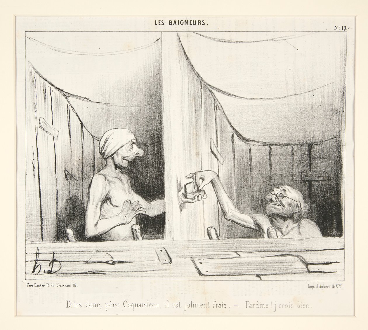 Mondja, Coquardeau atya, elég friss alkotó: Honoré Daumier