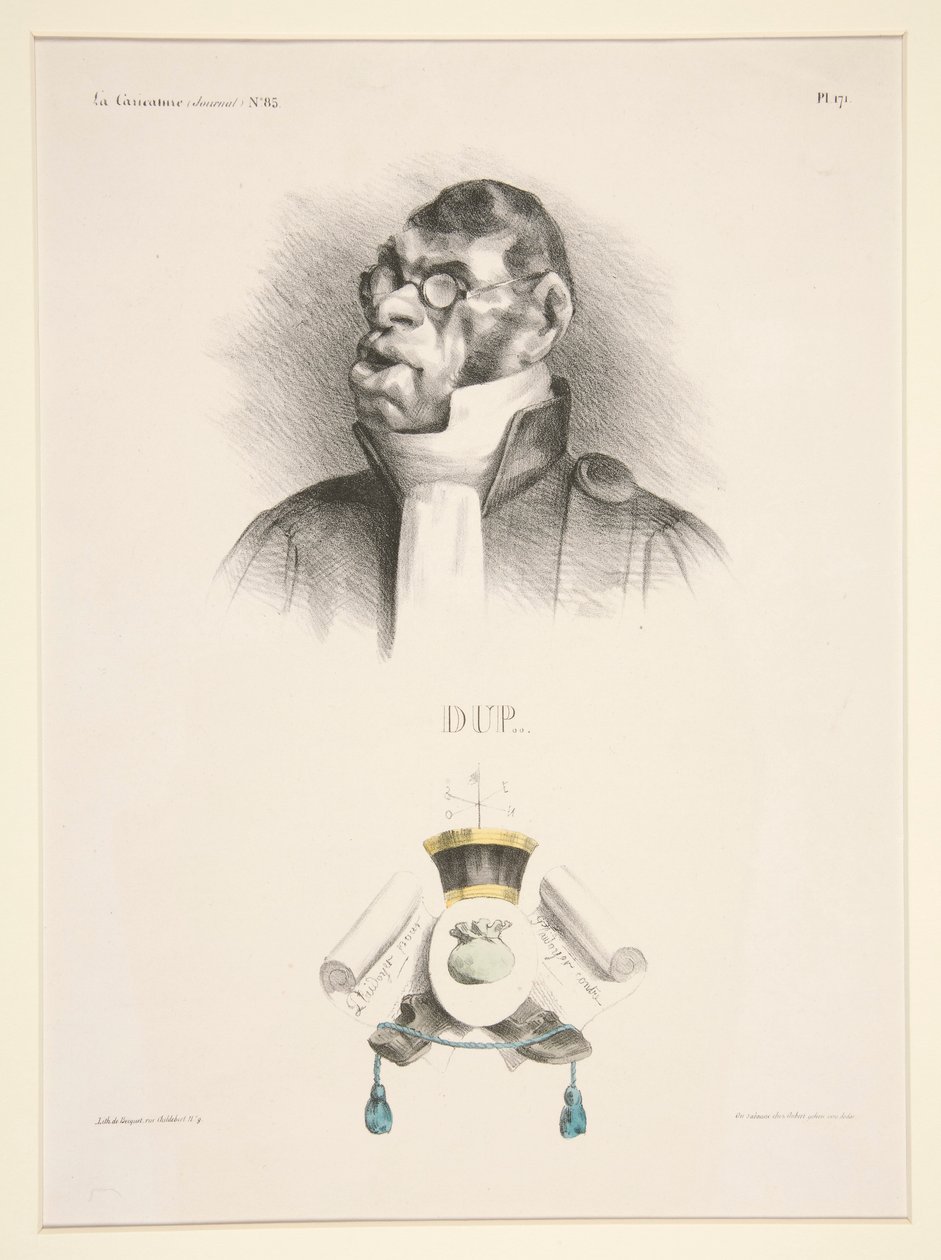 Dup alkotó: Honoré Daumier
