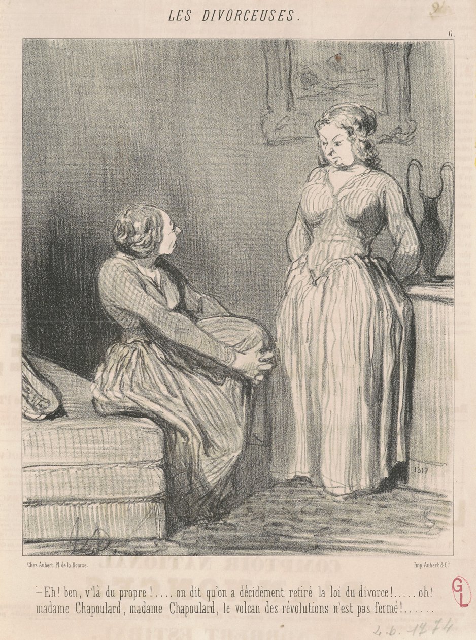 Hé! Ben, itt tiszta! ... azt mondja az egyik... alkotó: Honoré Daumier