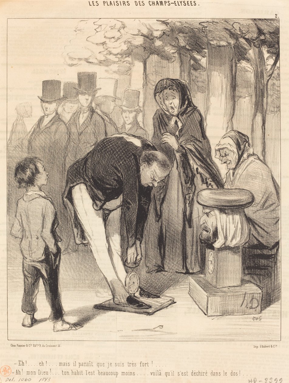 Eh!... Eh!... de úgy tűnik... alkotó: Honoré Daumier