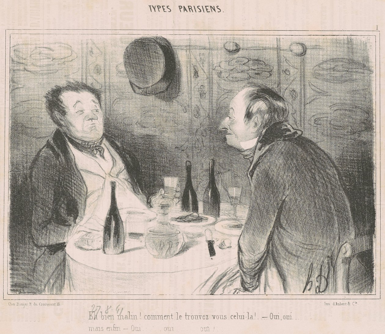 Hát Okos! hogy találod ezt! alkotó: Honoré Daumier