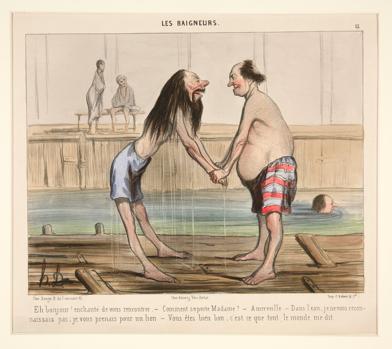 Hé, Heló! örvendek alkotó: Honoré Daumier