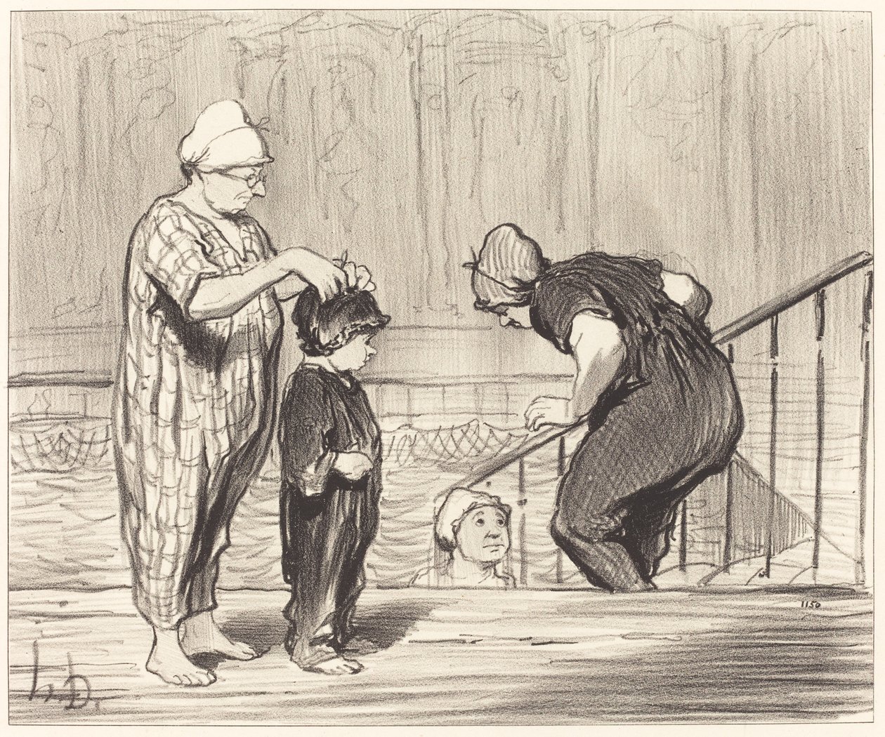 Családdal alkotó: Honoré Daumier