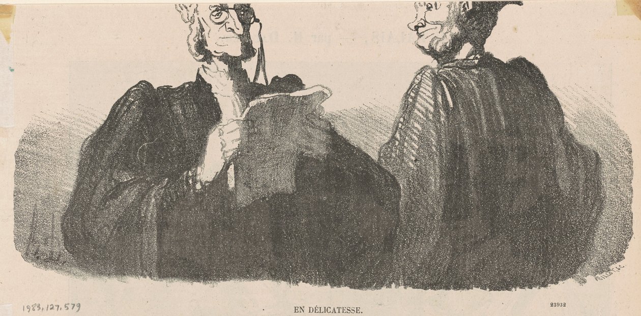 Finomságban alkotó: Honoré Daumier