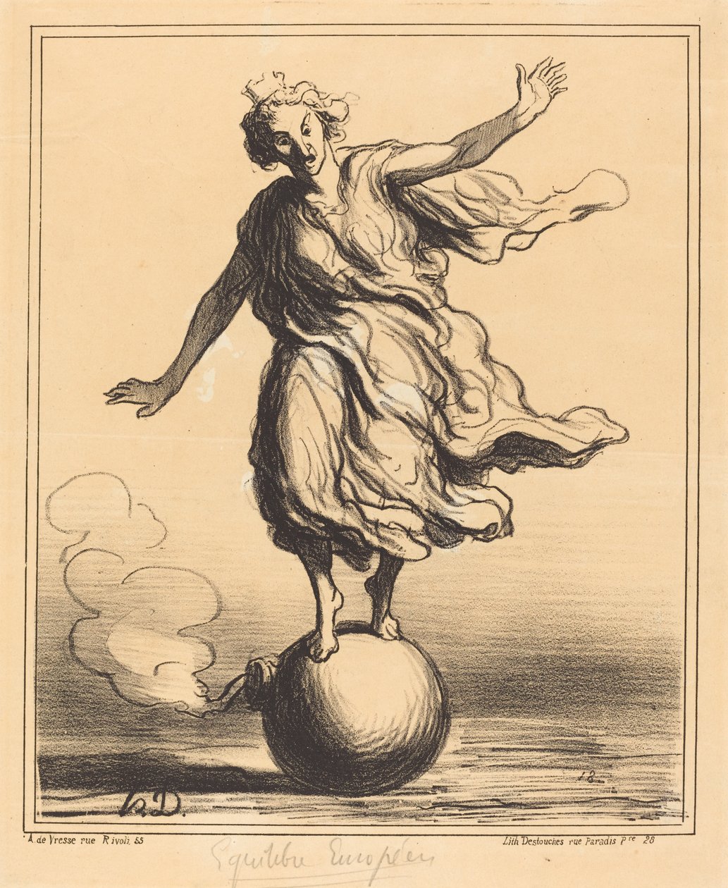 Európai mérleg alkotó: Honoré Daumier