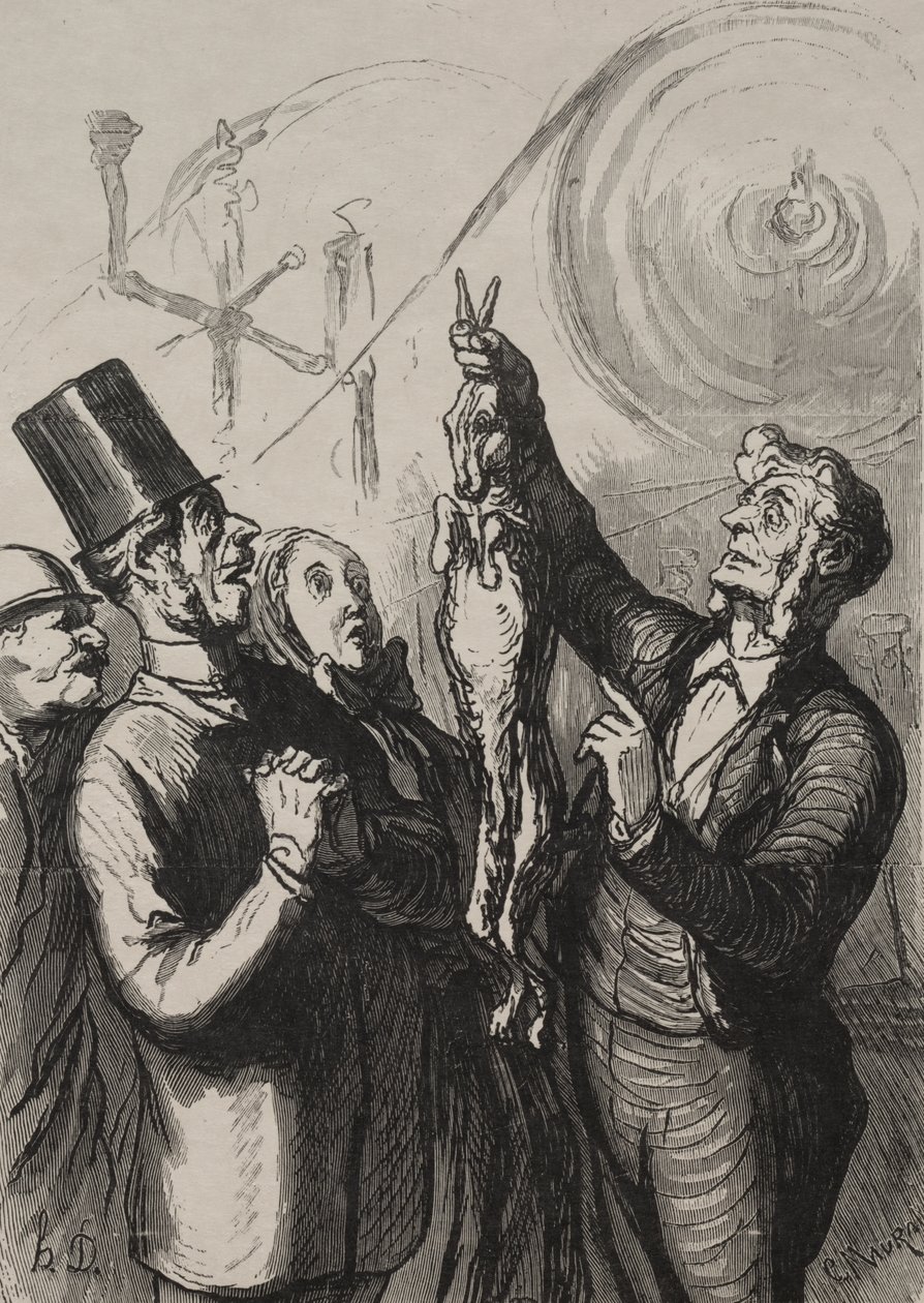 Univerzális kiállítás: tíz perc múlva lesz egy gibelotte és egy kalap alkotó: Honoré Daumier