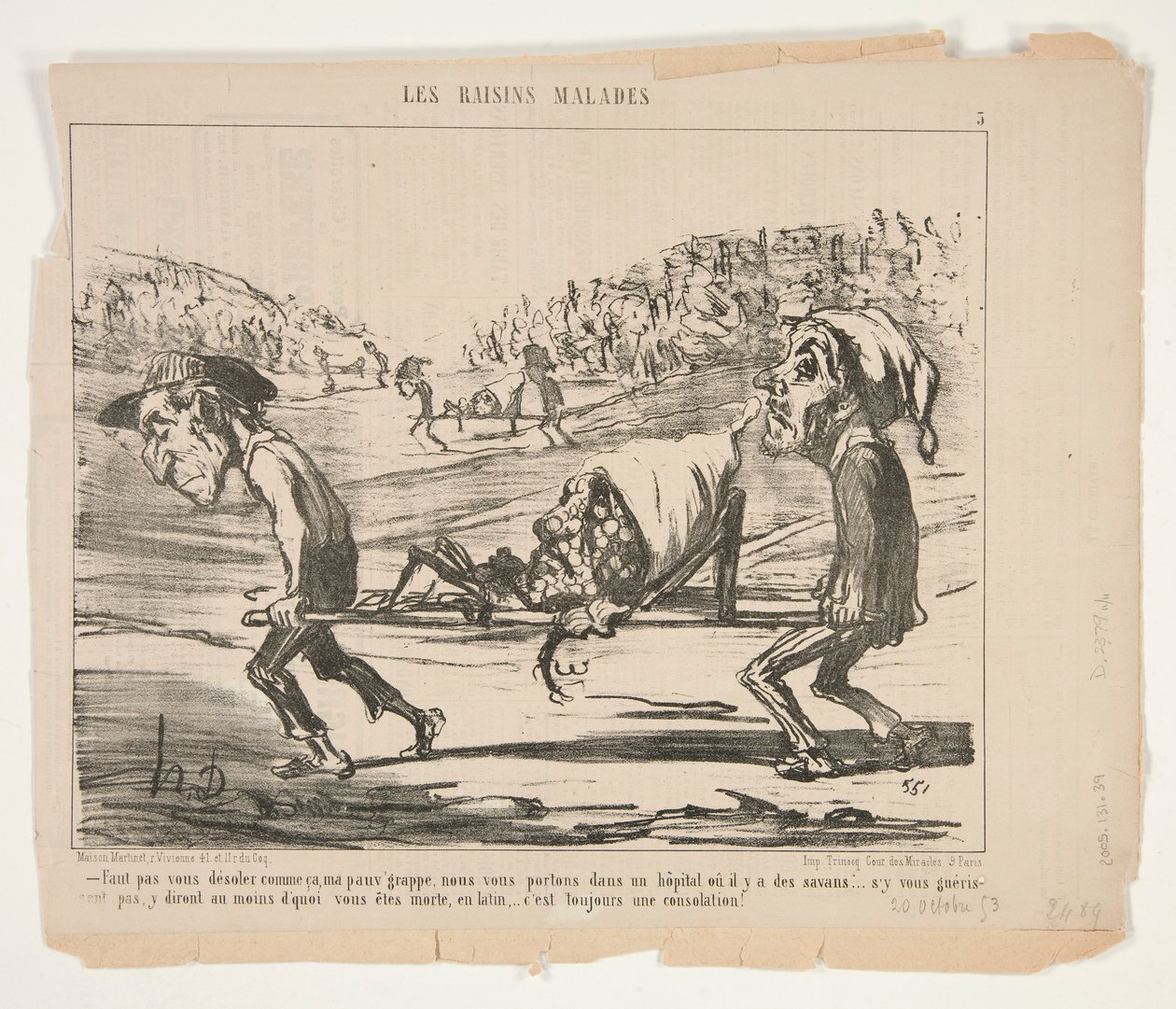 Nem szabad így sajnálnod, szegénykém alkotó: Honoré Daumier