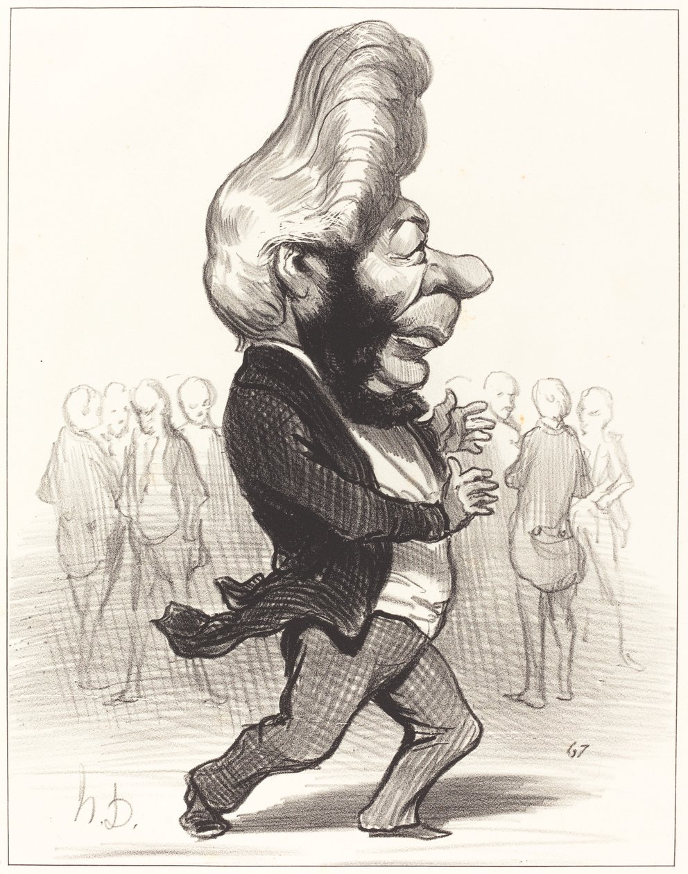 Ferdinand Favre alkotó: Honoré Daumier