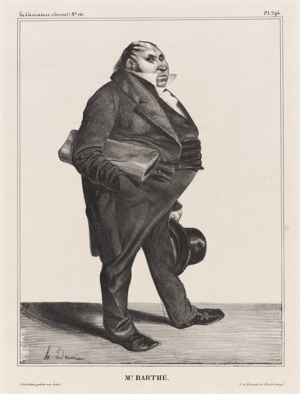 Felix Barthe alkotó: Honoré Daumier