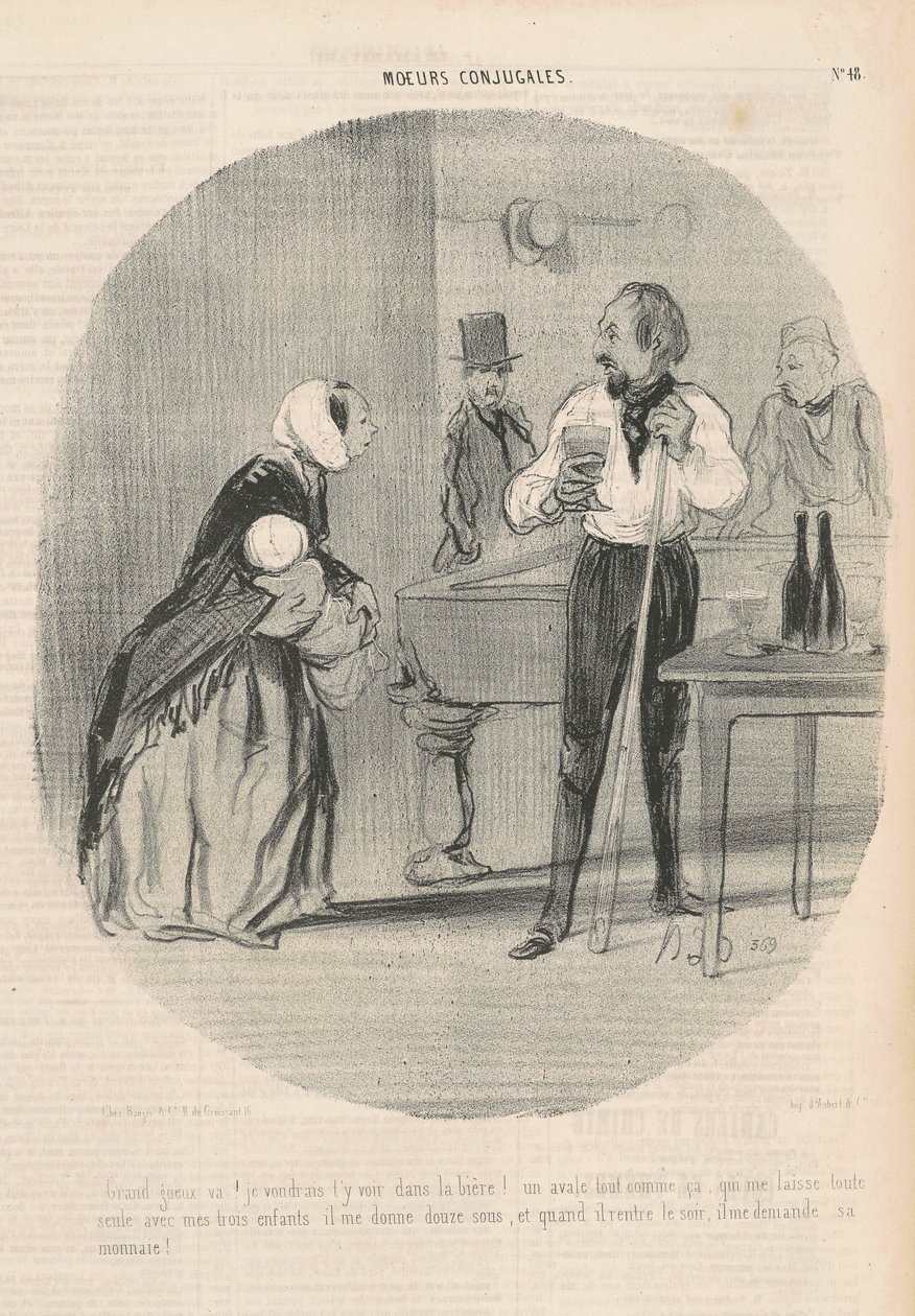 Nagy Koldus hajrá! Szeretnélek ott látni alkotó: Honoré Daumier