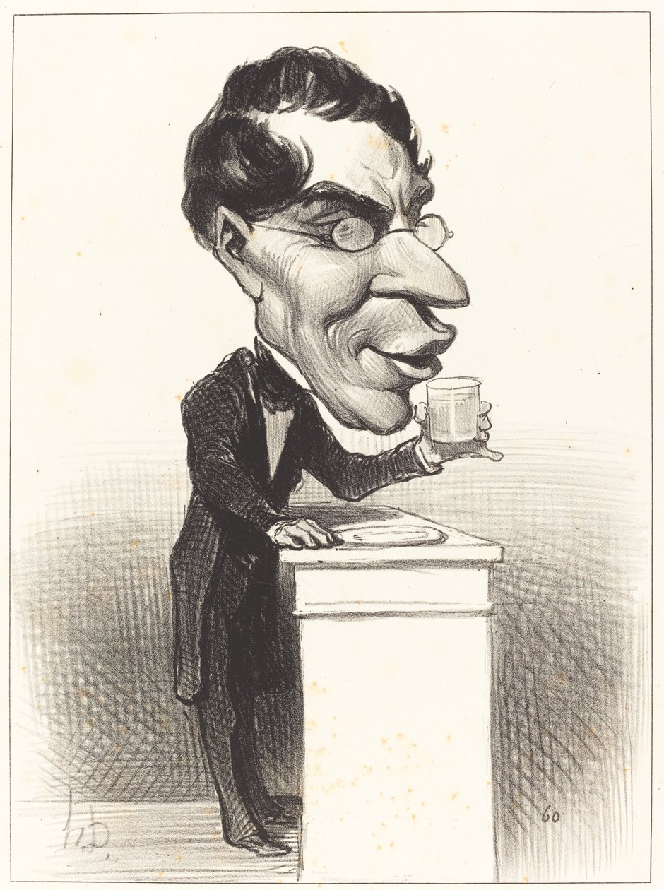 H.M. Augustin Corne alkotó: Honoré Daumier
