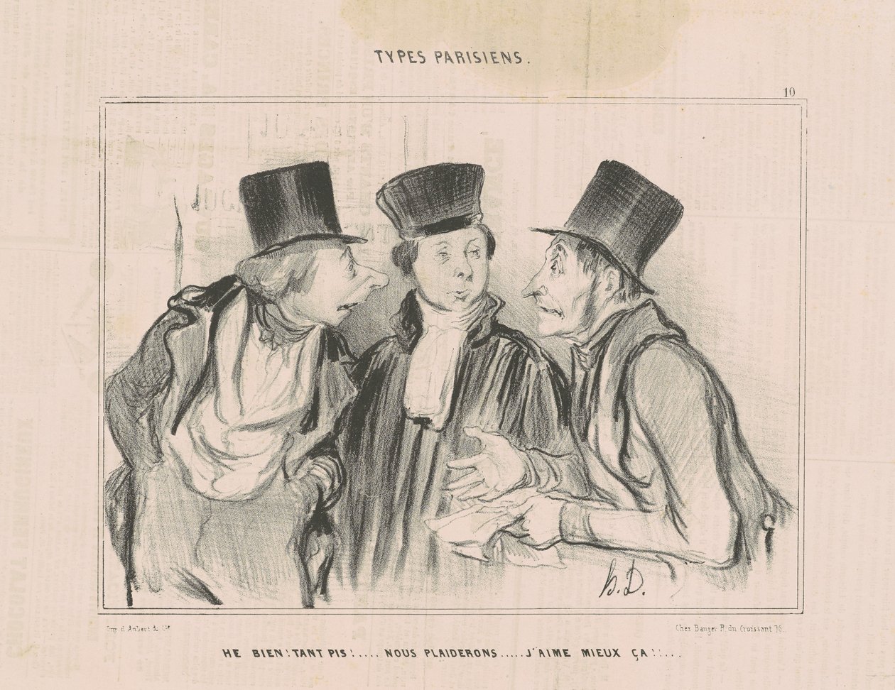 Jól! sebaj!...könyörögni fogunk. ezt jobban szeretem... alkotó: Honoré Daumier
