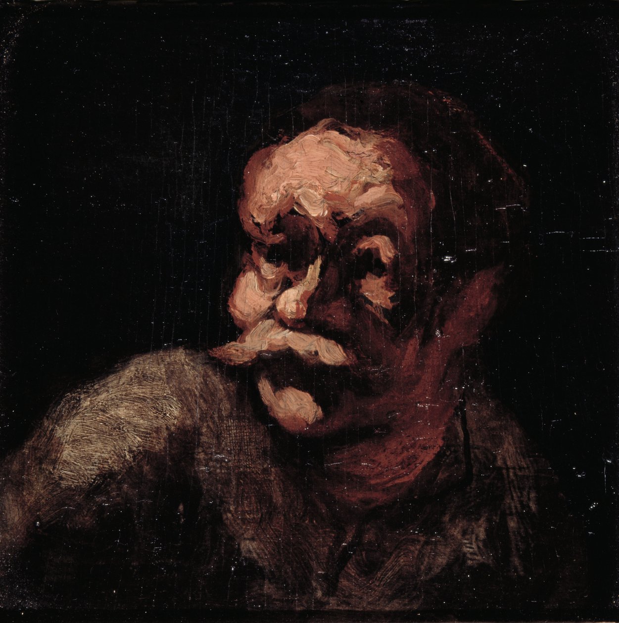 Egy férfi feje alkotó: Honoré Daumier
