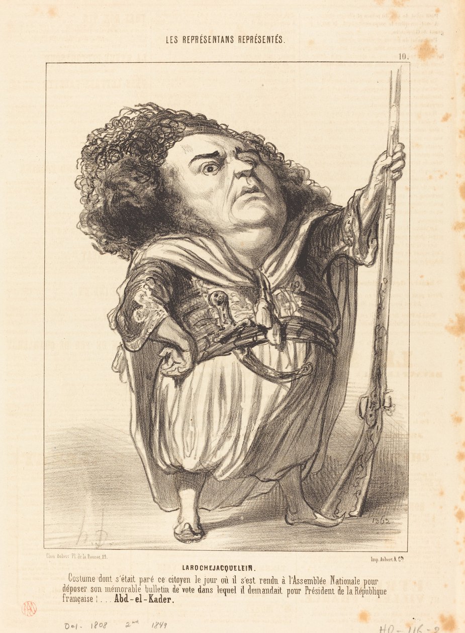 Henri de Larochejacquelein alkotó: Honoré Daumier