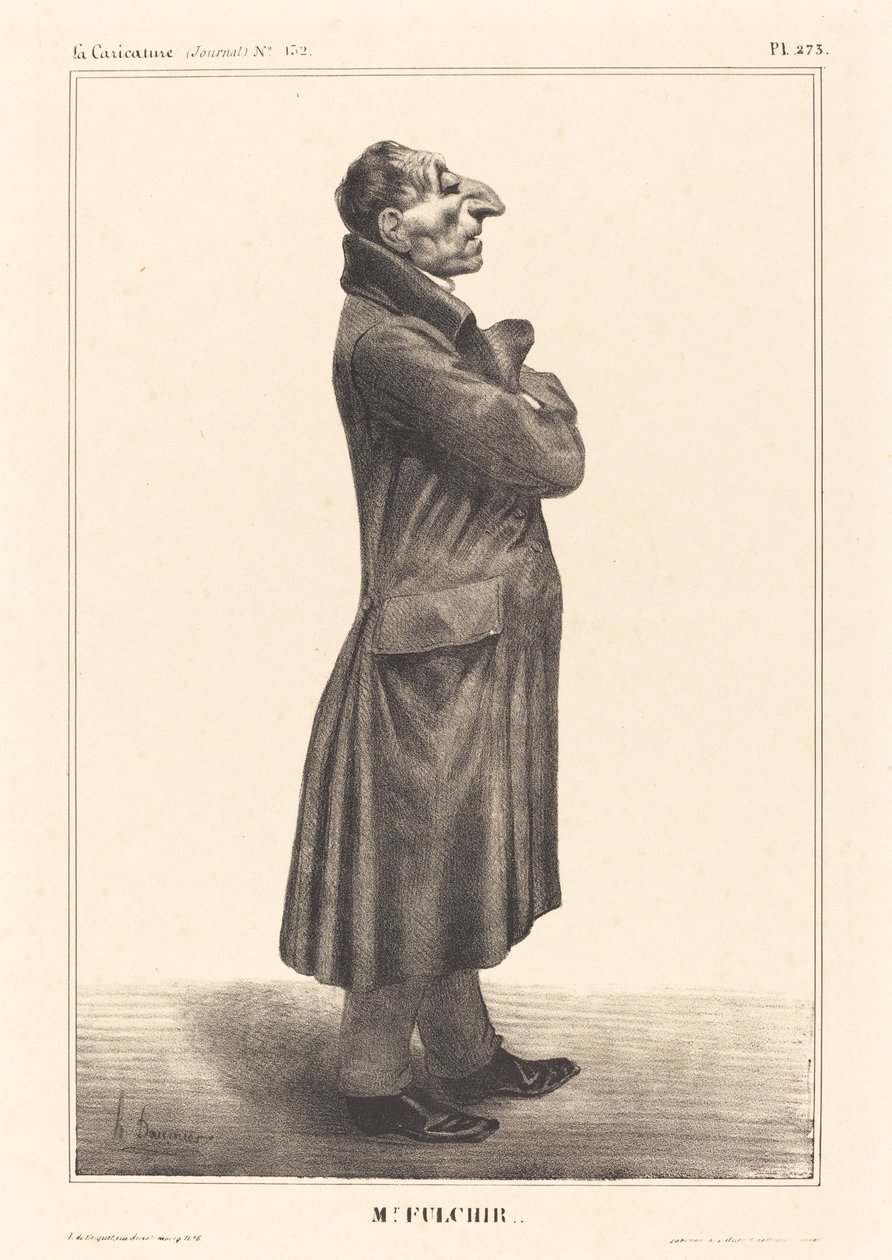 J. Claude Fulchiron alkotó: Honoré Daumier