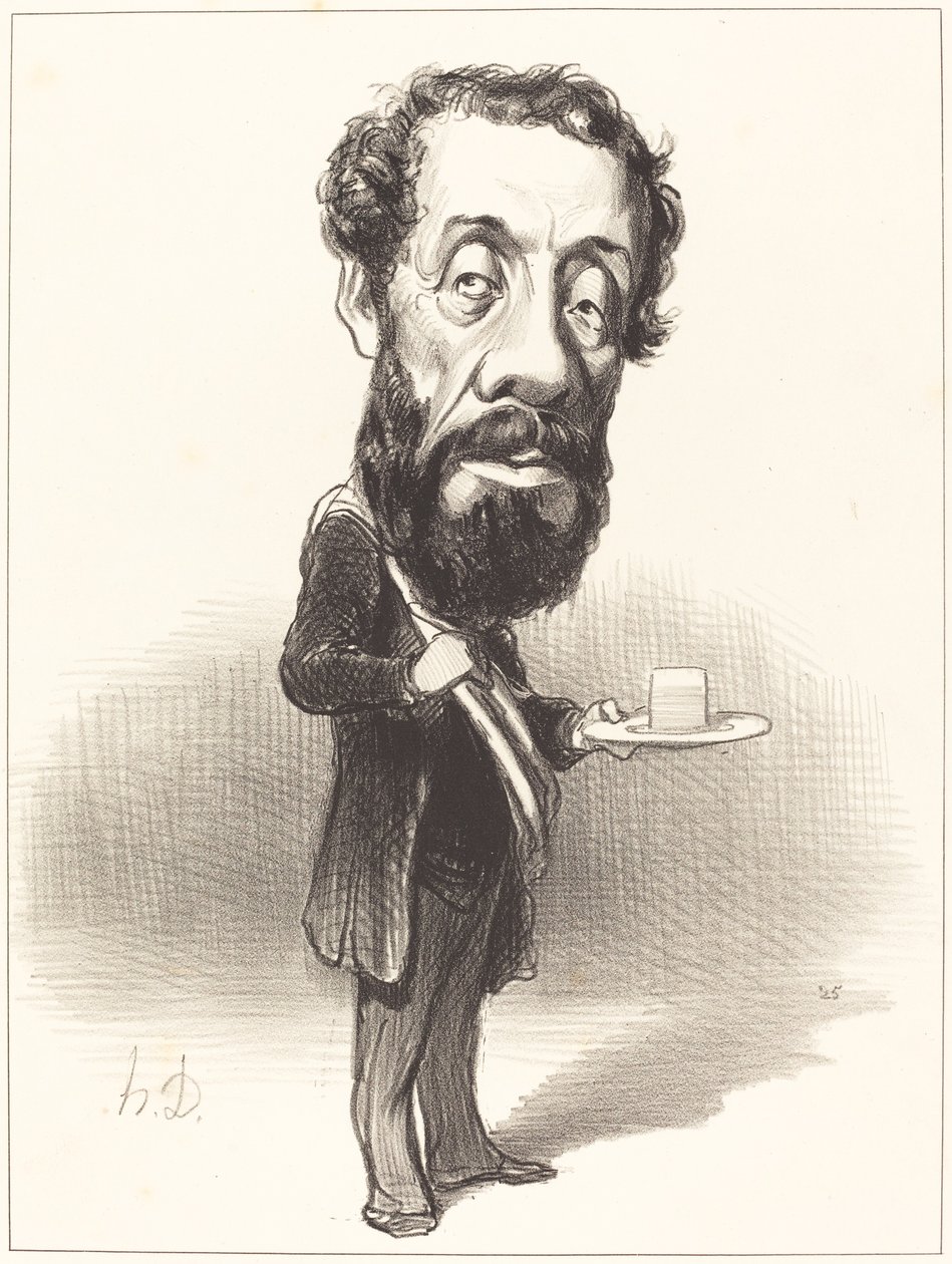 J. Marie-Anne Degousee alkotó: Honoré Daumier
