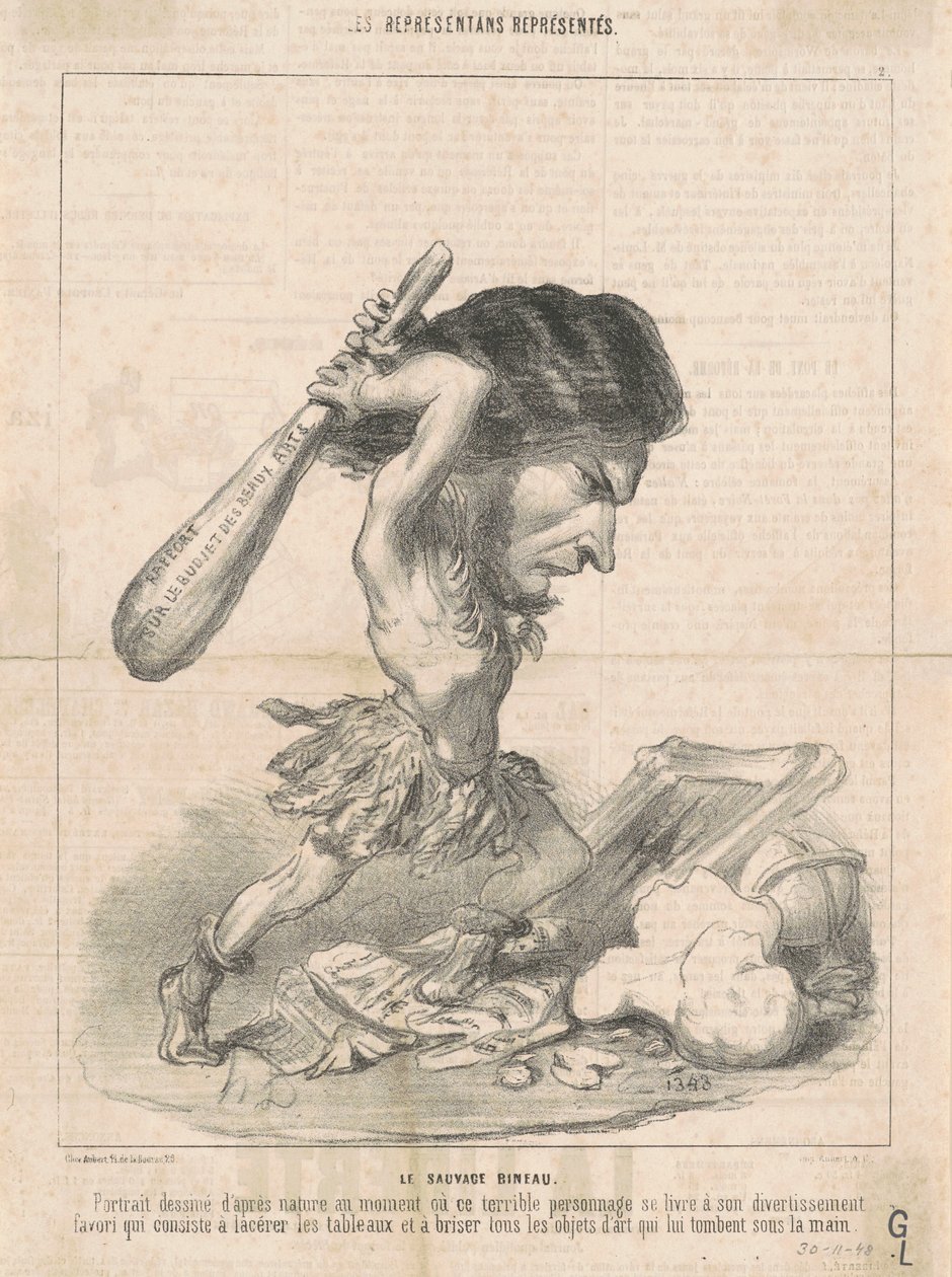 J. Martial Bineau (2. tábla) alkotó: Honoré Daumier