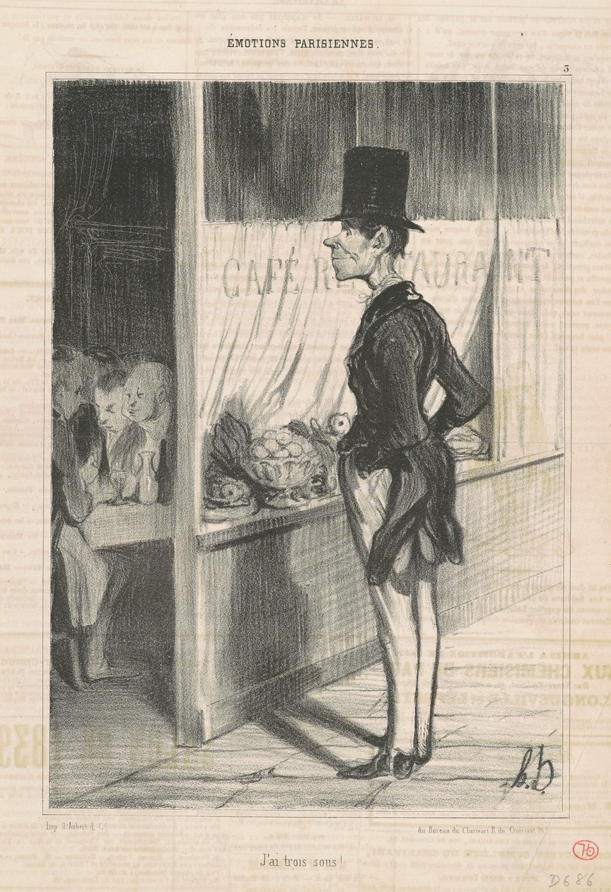 Három centem van alkotó: Honoré Daumier
