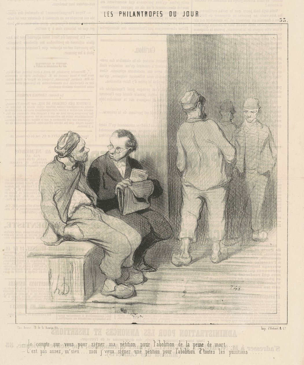 Számítok rá, hogy aláírja alkotó: Honoré Daumier