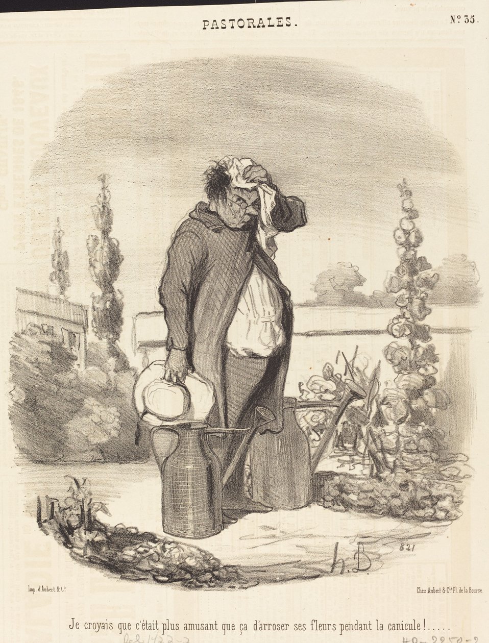 Azt hittem, hogy szórakoztatóbb annál... alkotó: Honoré Daumier